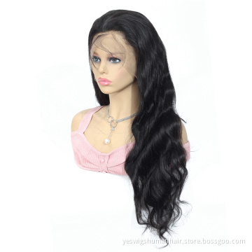 13X4 13X6 Ear To Ear Lace Frontal Human Hair Body Wave Wig Vendor Wholesale Cheap Price Peruvian Body Wave Hair Wig Lace Front